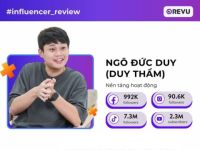 [Influencer Insight] Duy Thẩm – Từ con số 0 đến “Nhà sáng tạo nội dung của năm 2023”