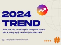 2024 Trend: Các xu hướng tiêu biểu trong kinh doanh, bán lẻ, công nghệ và tiếp thị năm 2024