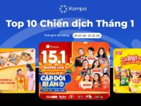 Kompa.ai: Top 10 chiến dịch truyền thông nổi bật của tháng 1/2024