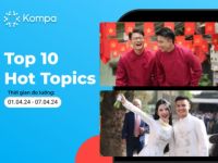 Kompa.ai: Hot topics mạng xã hội tuần 1/4-7/4