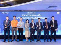 Mibrand Việt Nam: Top 30 thương hiệu ngân hàng năm 2023