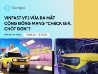 Kompa.ai: VinFast VF3 ra mắt – Cộng đồng mạng “check giá, chốt đơn”?