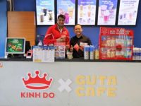 Kinh Đô hợp tác với chuỗi cà phê Guta, mang combo bánh và nước đến người tiêu dùng