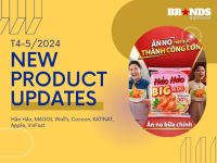 New Product Updates T4-5/2024: Hảo Hảo BIG 100g, Nước mắm Táo MAGGI và Toner sen Hậu Giang Cocoon