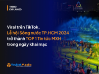 Lễ hội Sông nước TP.HCM 2024 đạt Top 1 tin tức mạng xã hội ngay trong ngày khai mạc
