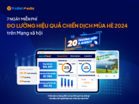 Chiến dịch Hè 2024: Nhận miễn phí Dashboard Social Listening đo lường chiến dịch Hè 2024