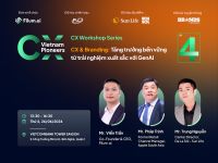 Mời tham dự Workshop “CX & Branding: Tăng trưởng bền vững từ trải nghiệm xuất sắc với GenAI”