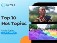 Kompa.ai: Hot topics mạng xã hội tuần 3/6-9/6