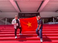 Lá cờ Việt Nam giương cao tại Liên hoan Sáng tạo thế giới Cannes Lions 2024