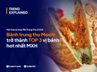 Hơn cả Lava trứng chảy, bánh Trung thu Mochi lọt Top 3 vị bánh được yêu thích nhất MXH 2024