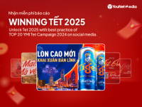 YouNet Media ra mắt báo cáo “Winning Tết 2025 on social media”