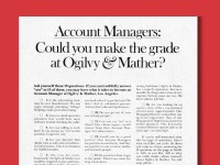 Ogilvy bàn về các tố chất của “Account Manager cực phẩm”