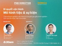 Mời tham dự Workshop: Bí quyết vận hành Mô hình Tiệc và Sự kiện