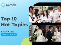 Kompa.ai: Hot topics mạng xã hội tuần 24/6-30/6