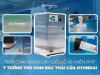 “Đổi chai nhựa lấy giờ đỗ xe” – Ý tưởng xử lý rác thải nhựa thiết thực của Hyundai