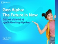 Kompa Insight Report: Gen Alpha – Giải mã bí ẩn thế hệ người tiêu dùng tiếp theo