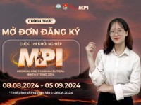 Cuộc thi khởi nghiệp “MPI – Medical and Pharmaceutical Innovations 2024” chính thức mở đơn đăng ký