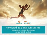 [Hà Nội] Mời tham gia chương trình huấn luyện “4 bước chuyển hóa kế hoạch thành hành động” cùng Coach Đàm Bích Thủy
