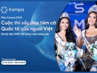 Kompa.ai: Miss Cosmo 2024 khuấy đảo MXH với hàng triệu tương tác
