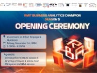 Mời tham dự Lễ Khai mạc RMIT Business Analytics Champion mùa 5