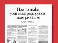 Ogilvy bàn về khuyến mãi