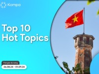 Kompa.ai: Hot topics mạng xã hội tuần 26/8-1/9