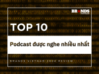 Brands Vietnam 2024 Review: Top 10 podcast được nghe nhiều nhất