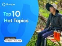 Kompa.ai: Hot topics mạng xã hội tuần 2/12-8/12