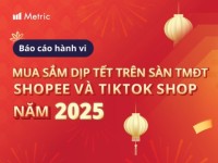 Metric: Dự đoán xu hướng mua sắm Tết 2025 và chiến lược dành cho nhà bán dịp cuối năm