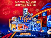 “Khai xuân bản lĩnh” cùng Tiger Remix 2025 và chuỗi 3 đại nhạc hội chào đón năm mới 