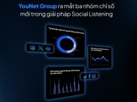 YouNet Group ra mắt 3 nhóm chỉ số mới, nâng tầm phân tích Social Listening