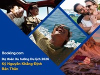 Booking.com: Top 10 xu hướng định hình ngành du lịch trong năm 2026