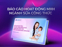 Báo cáo hoạt động MXH ngành Sữa Công thức dưới lăng kính Social Advocator
