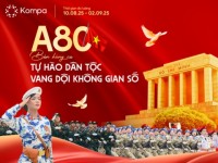 Kompa.ai: A80 – Bản hùng ca tự hào dân tộc trên không gian số