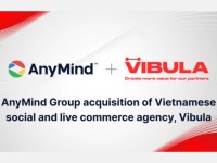 AnyMind Group hoàn tất thương vụ M&A với Vibula
