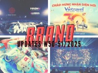 Brand Updates W50-51/2025: Sony Music rót vốn vào hệ sinh thái YeaH1, Vietravel ra mắt nhận diện thương hiệu mới
