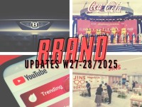 Brand Updates W27-28/2025: Bentley cập nhật logo mới, YouTube chuẩn bị “khai tử” tab “Thịnh hành”