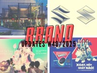Brand Updates W40/2025: Pizza 4P’s chuẩn bị mở cửa hàng đầu tiên ở Mỹ, Suzuki ra mắt logo mới