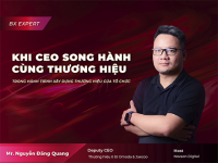 Khi CEO song hành cùng thương hiệu trong hành trình xây dựng thương hiệu của tổ chức