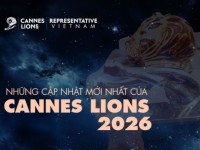 Cannes Lions 2026: Giới thiệu Hạng mục Creative Brand Lion và loạt cập nhật cho mùa giải mới