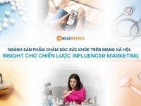Ngành sản phẩm chăm sóc sức khỏe trên mạng xã hội: Insight cho chiến lược Influencer Marketing (Phần 1)