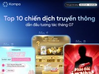 Kompa.ai: Top 10 chiến dịch truyền thông nổi bật của tháng 7/2025