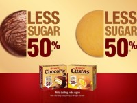 Orion ra mắt ChocoPie và Custas Less Sugar