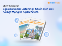 CSR H2/2024: Soán ngôi ngành Sữa, Bảo hiểm vươn lên Top 1 ngành hàng sôi nổi nhất mạng xã hội