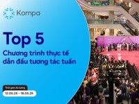 Kompa.ai: Top 5 chương trình thực tế dẫn đầu tương tác MXH tuần 12/5-18/5