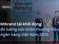 Mibrand tái khởi động đo lường sức khỏe thương hiệu ngân hàng Việt Nam 2025