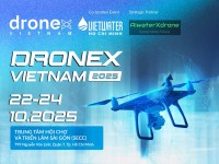 DroneX Vietnam 2025 – Triển lãm thiết bị bay không người lái lần đầu được tổ chức tại TP.HCM