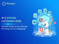 Kompa.ai: AI và Social Listening 2025 – Khai phá và dẫn đầu thị trường với 5 xu hướng mới