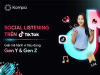 Social Listening trên TikTok giúp giải mã hành vi tiêu dùng Gen Y và Gen Z