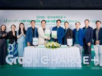 Grab Việt Nam và Charge+ hợp tác phát triển mạng lưới trạm sạc xe điện tại Việt Nam